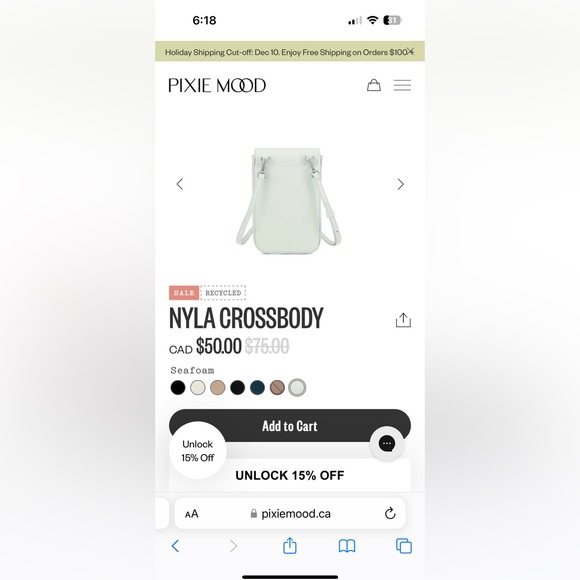 Pixie Mood Nyla Crossbody Bag - BNWT - Picture 2 of 3